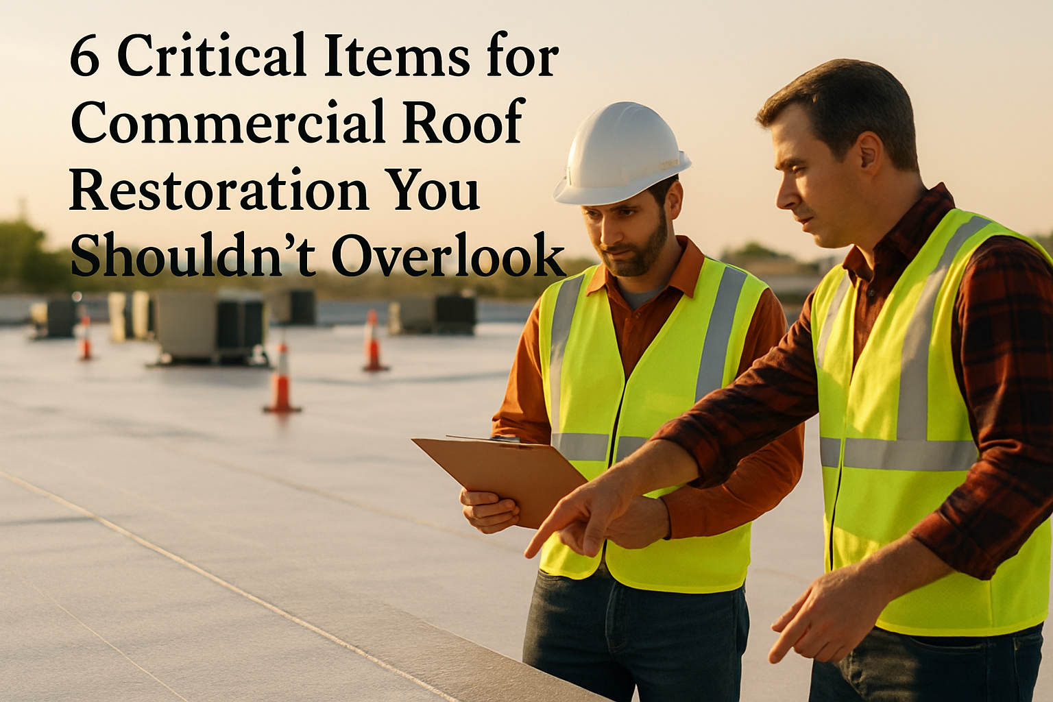 “6 Critical Items for Commercial Roof Restoration You Shouldn't Overlook”