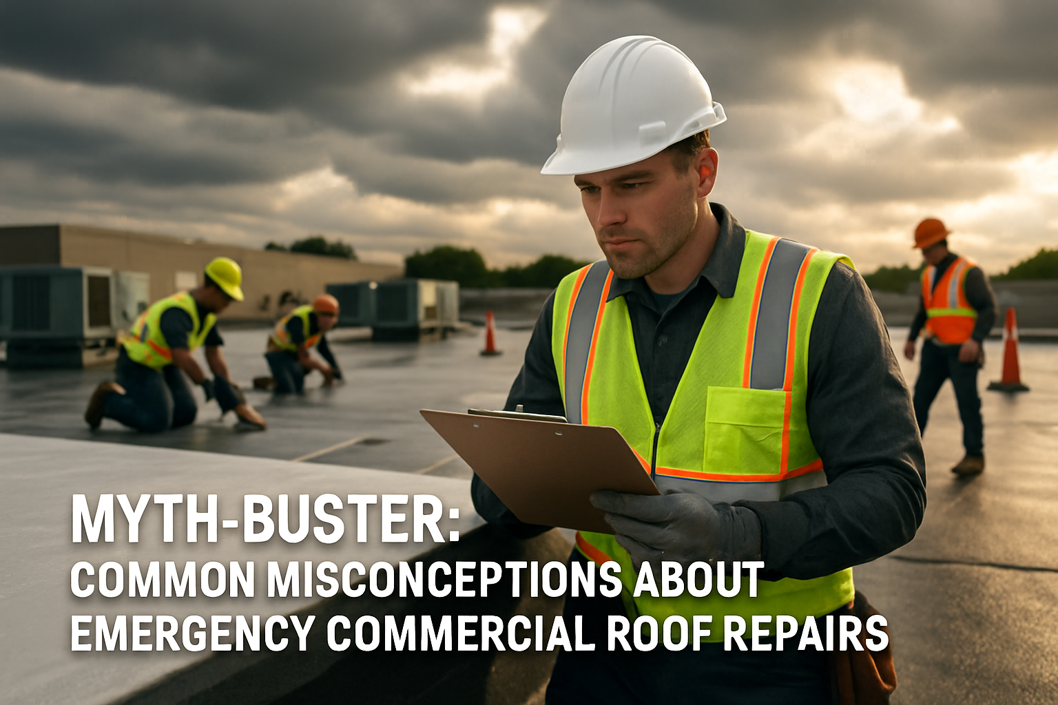 Myth-Buster: Common Misconceptions About Emergency Commercial Roof Repairs (2)