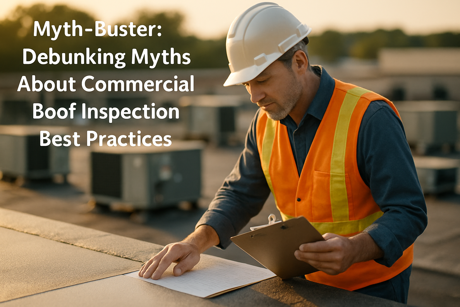 Myth-Buster: Debunking Myths About Commercial Roof Inspection Best Practices (2)