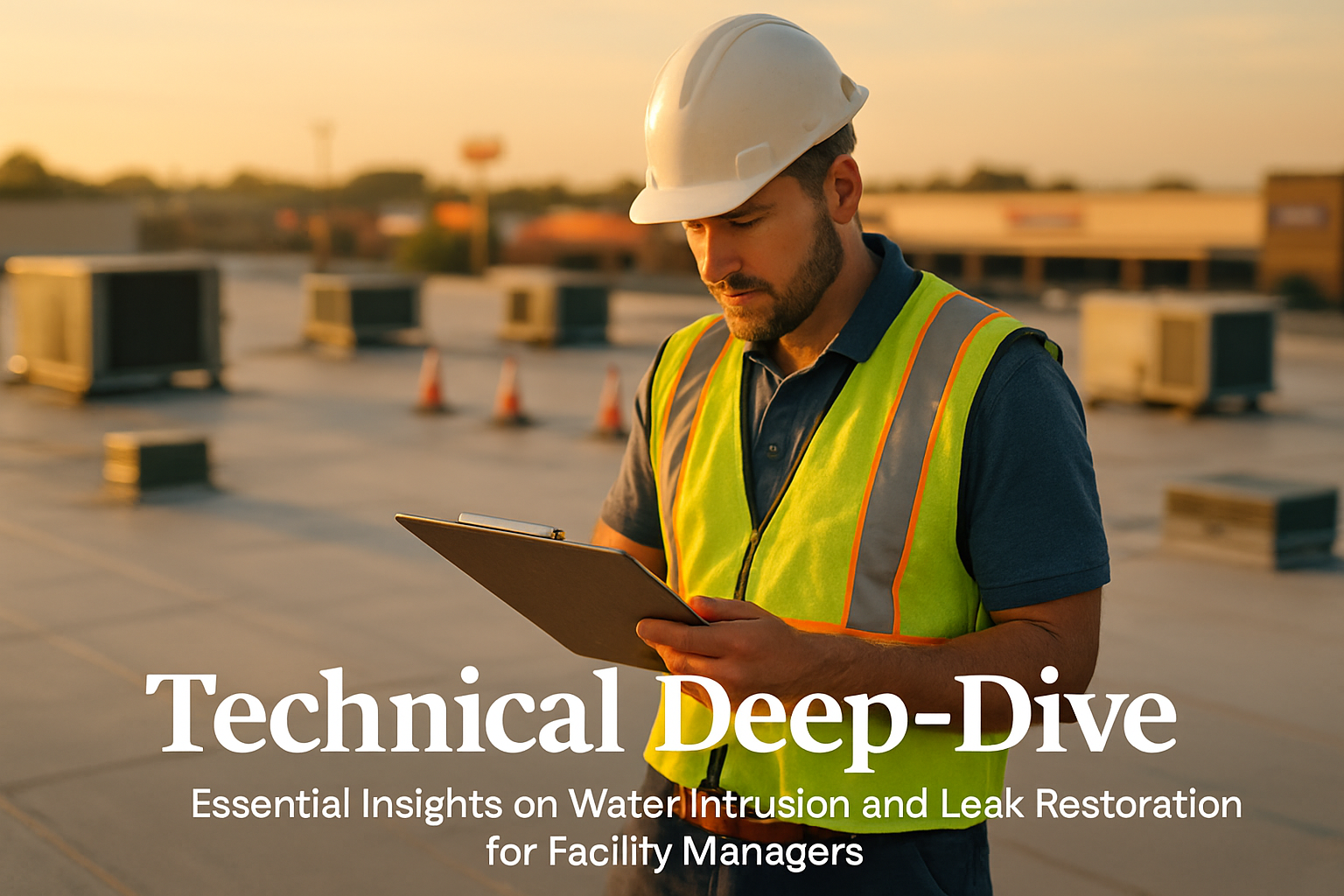 Technical Deep-Dive  
“Essential Insights on Water Intrusion and Leak Restoration for Facility Managers”