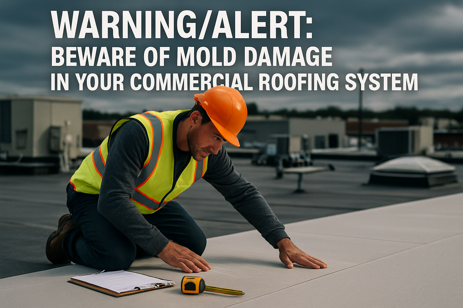 Warning/Alert: Beware of Mold Damage in Your Commercial Roofing System