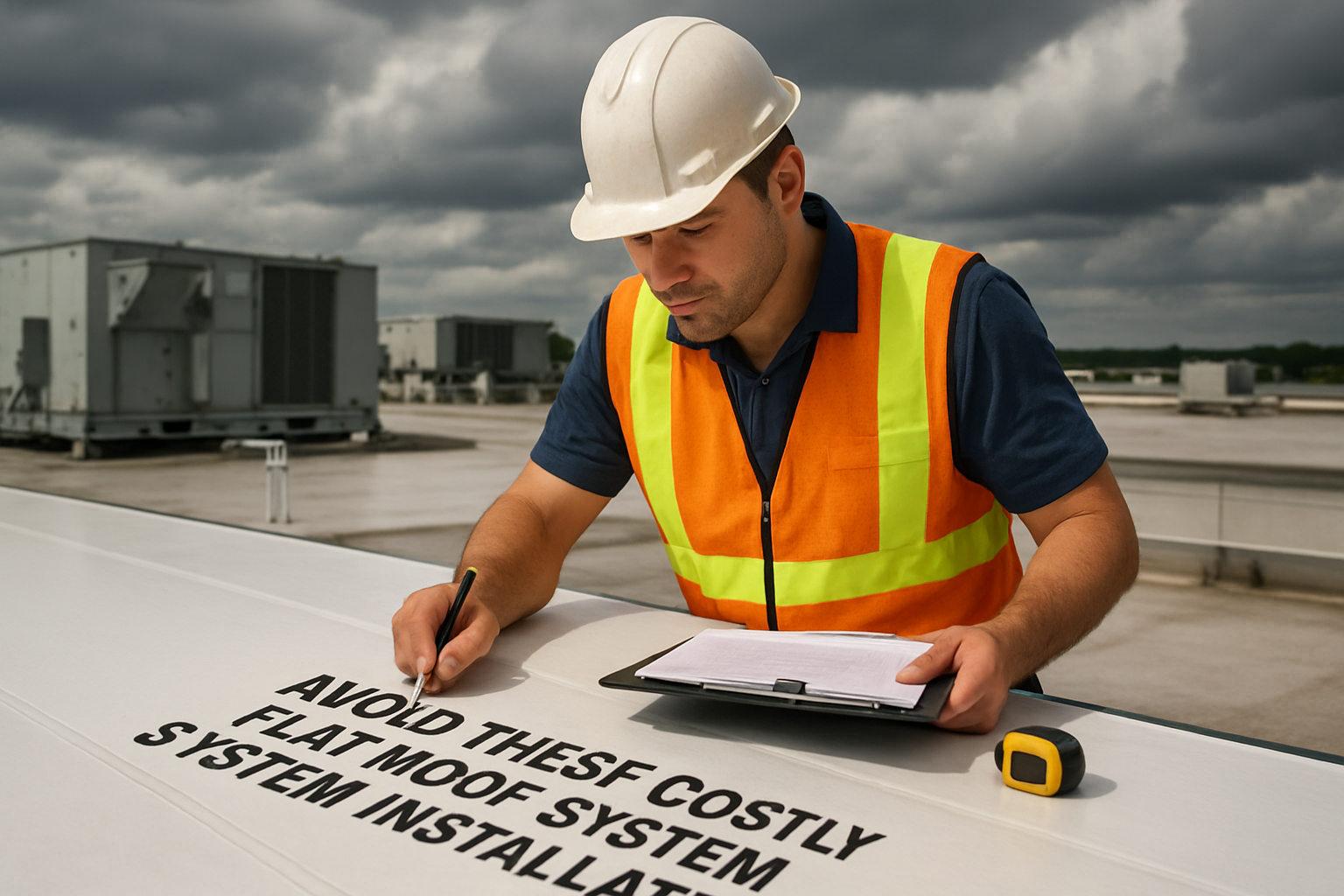 Warning: Avoid These Costly Mistakes with Flat Roof System Installation